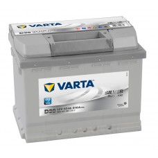 Автомобильный аккумулятор Varta Silver Dynamic 63 Ач 610 A прямая пол D39